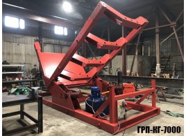 Кантователи ёмкостей, котлов, шиберных задвижек с гидравлическим приводом