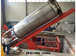 Кантователи ёмкостей, котлов, шиберных задвижек с гидравлическим приводом