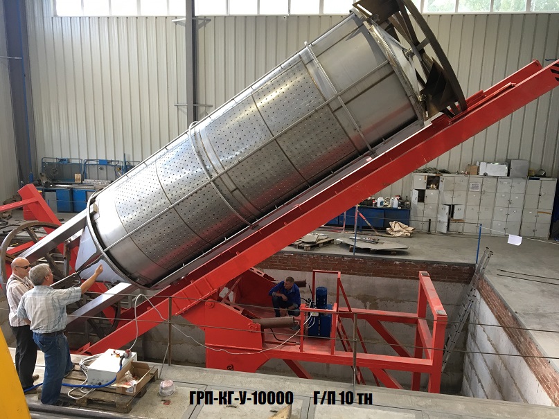 Кантователи ёмкостей, котлов, шиберных задвижек с гидравлическим приводом