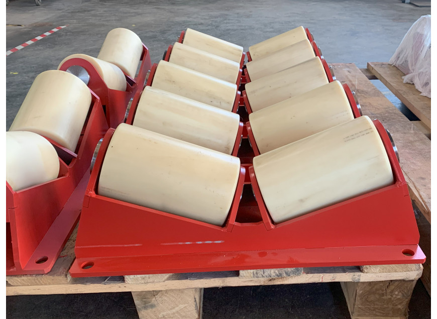 Изготовление роликовых опор